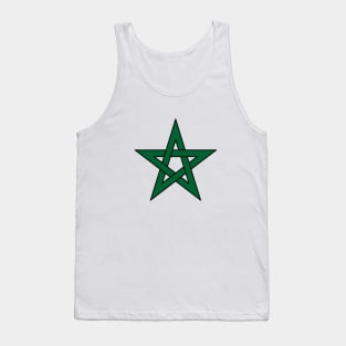 Star Moroccan Flag Tank Top